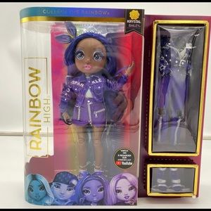 Rainbow High Krystal Bailey Doll YouTube Series 2 Brand New NIB